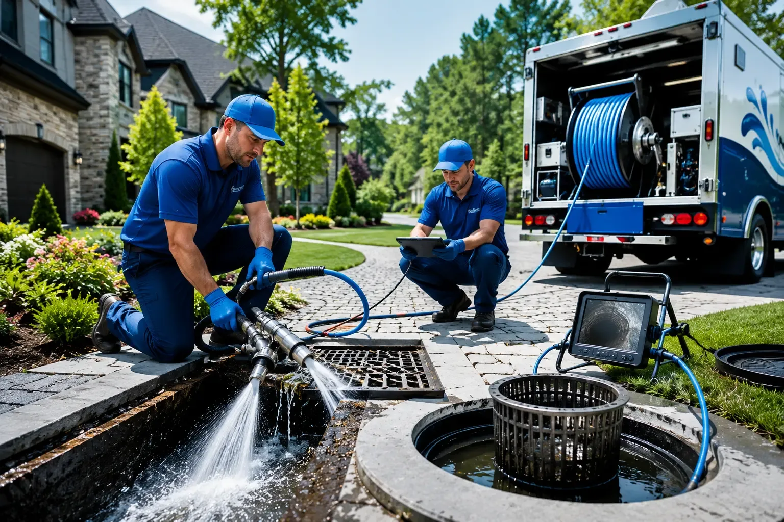 Local outdoor drain cleaning professionals in Spruce, MI
